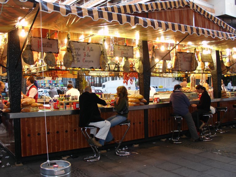 food stalls